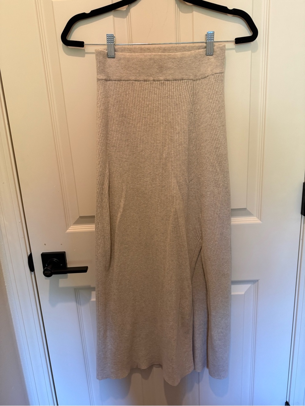 Splendid Cream Ribbed Knit Skirt & Top Set - Picture 6 of 9